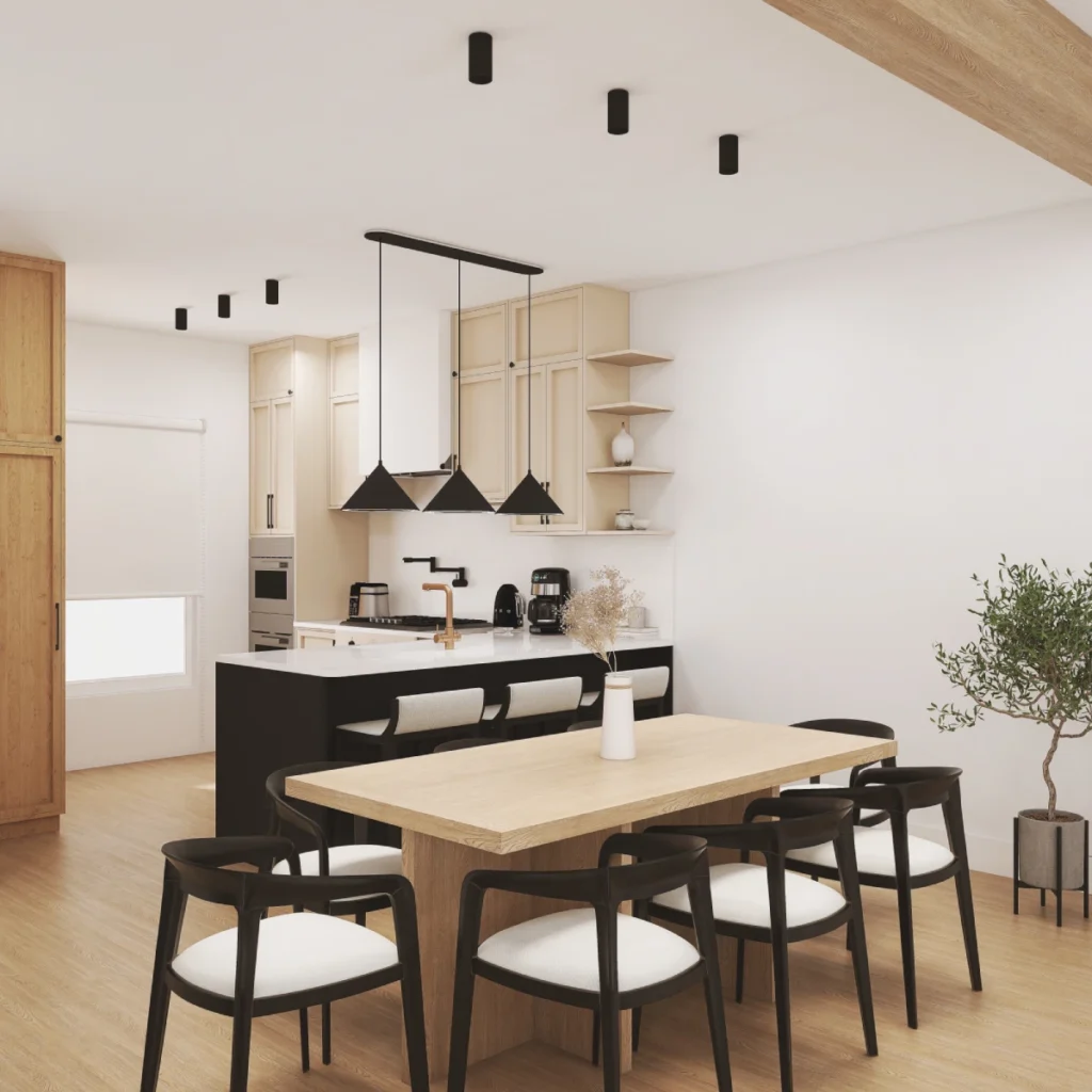 projekt wnętrza w Bielsku-Białej w stylu industrial design - zdjęcie 11