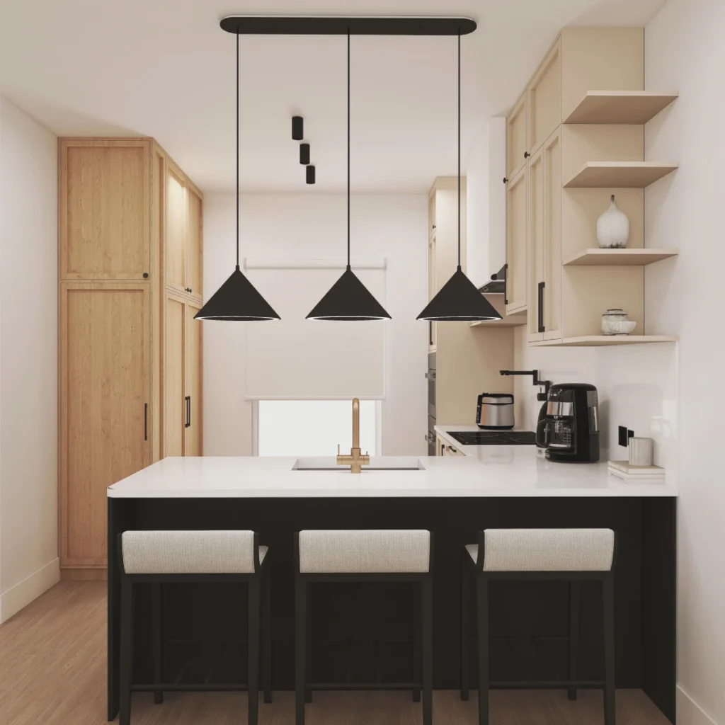 projekt wnętrza w Bielsku-Białej w stylu industrial design - zdjęcie 4