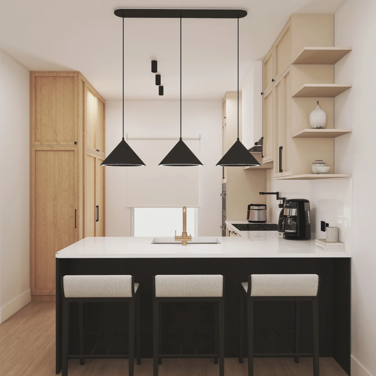 projekt wnętrza w Bielsku-Białej w stylu industrial design - zdjęcie 4