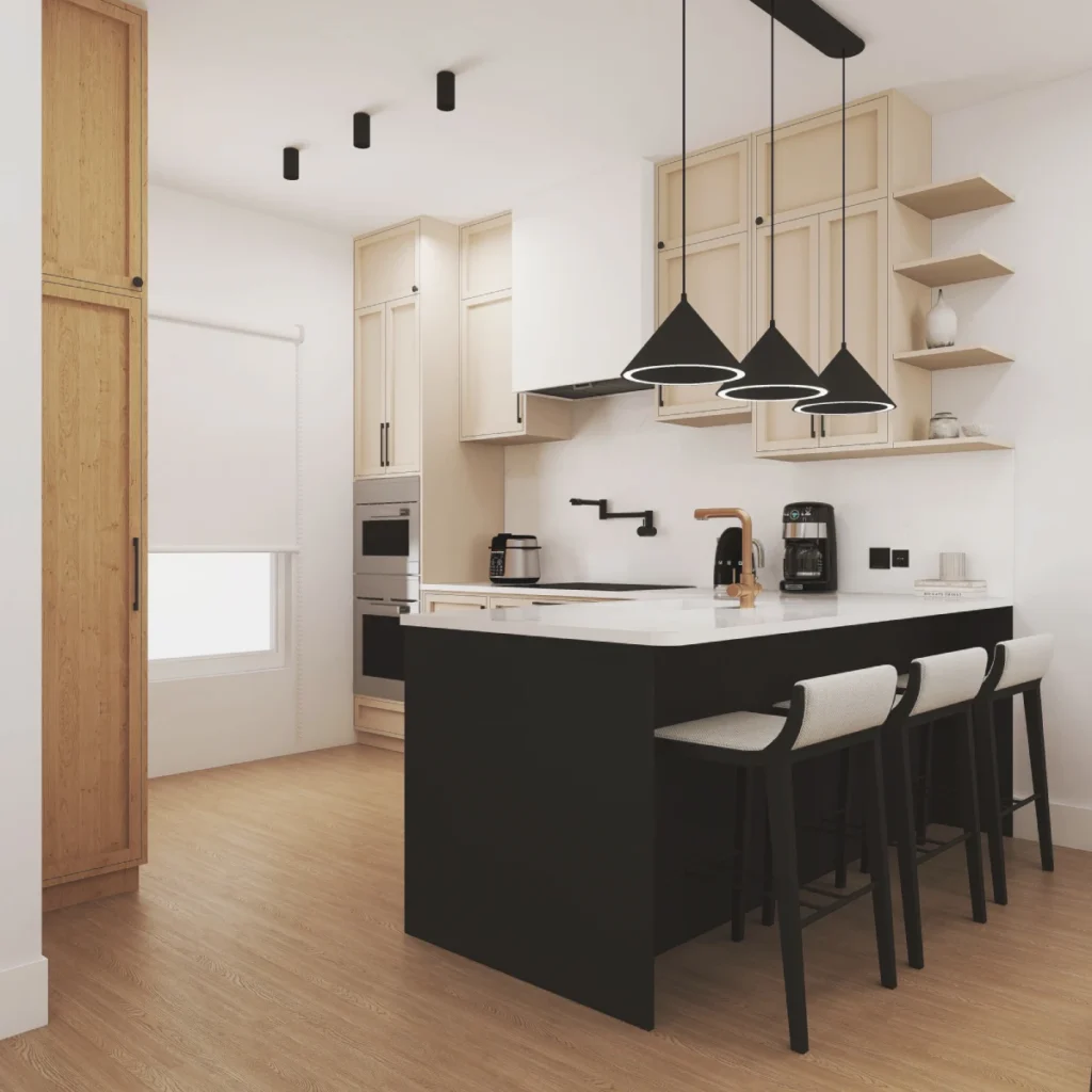 projekt wnętrza w Bielsku-Białej w stylu industrial design - zdjęcie 5